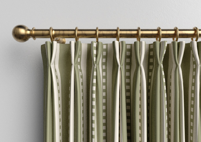 The British Stripe Co. Edgar, Derwent No.1 - Made to Measure Curtains - Image 10